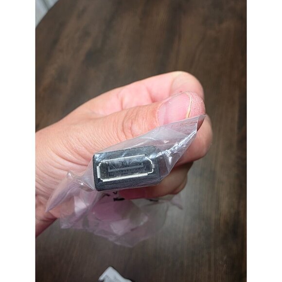 Dell 0FKKK 00FKKK mini displayport (male) to displayport (female) adapter cable - Picture 8 of 12